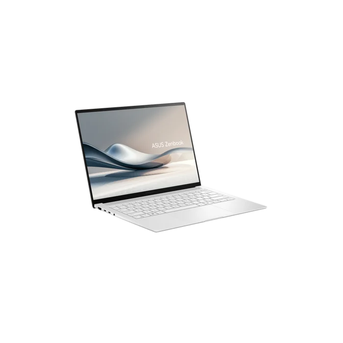 ASUS Zenbook S 14 UX5406SA - Intel Core Ultra 7 256V 8-Core Processor 16-GB 1-TB SSD Intel Arc Graphics 14.0" WUXGA 1800P OLED Touchscreen Display Backlit KB W11 (Scandinavian White, 2 Year Asus Direct Local Warranty)